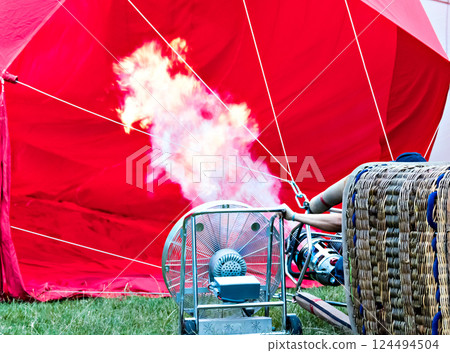 air, balloon, fire 124494504