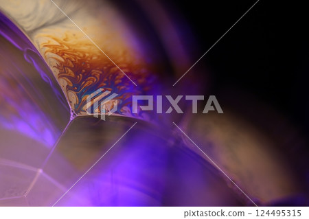 Green and purple fluid forms, liquid abstraction, colour waves, deep dark backgrounds, geometric shapes, dark minimalistic art 124495315