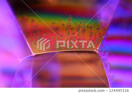 Green and purple fluid forms, liquid abstraction, colour waves, deep dark backgrounds, geometric shapes, dark minimalistic art 124495316