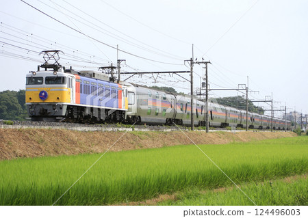 臥舖特快列車 仙后座 (由 EF81 牽引:仙后座顏色) 臥舖特快列車 仙后座 (由 EF81 牽引:仙后座顏色) 124496003