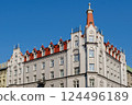 Old Eclectic Historic Building in Riga, Latvia 124496189