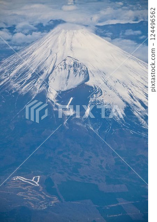 Mt. Fuji from the plane 124496562