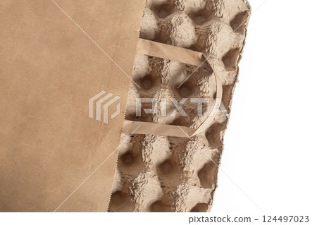 Eco-friendly materials including paper bag and organic recycled packaging. Eco-friendly materials including paper bag and organic recycled packaging. 124497023