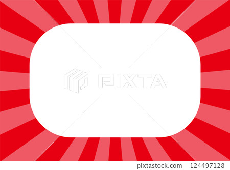 Background material: Pop radial background with rounded corners Background material: Pop radial background with rounded corners 124497128