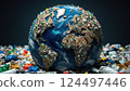 Artistic Representation of Earth in High Fidelity 124497446