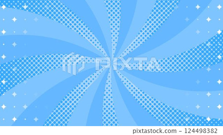 Curved sunburst with dot pattern, light effect, background material, starburst, light ray, concentrated line Curved sunburst with dot pattern, light effect, background material, starburst, light ray, concentrated line 124498382