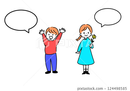 孩子們說話 124498585