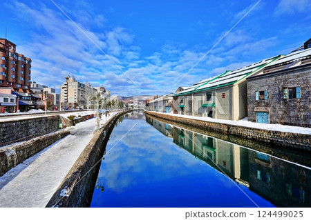 小樽運河的風景 124499025