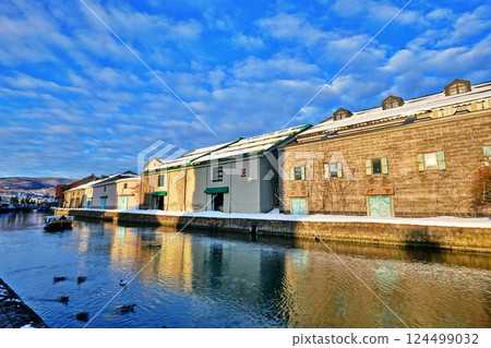小樽運河的風景 124499032