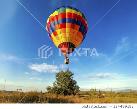 熱氣球 AI 生成的圖像 熱氣球 AI 生成的圖像 124499192