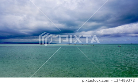 Kondoi Beach on Taketomi Island, Okinawa Prefecture Kondoi Beach on Taketomi Island, Okinawa Prefecture 124499378