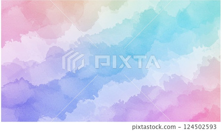 水彩紋理淺粉紅色 124502593