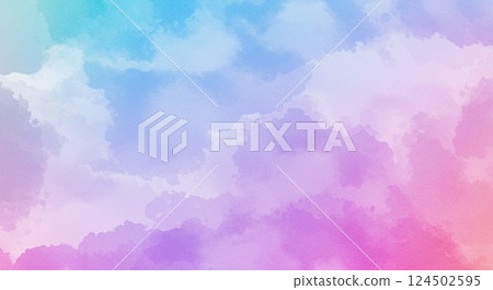 水彩紋理淺粉紅色 124502595