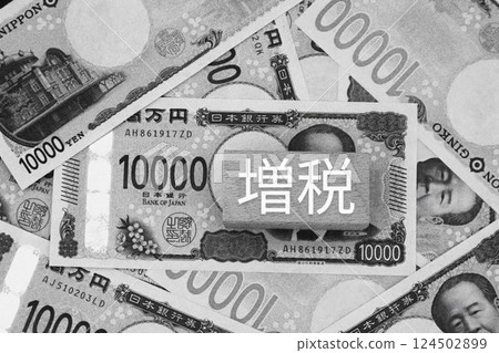Image of tax increase Image of tax increase 124502899
