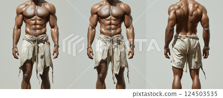 男子氣概的黑人 124503535