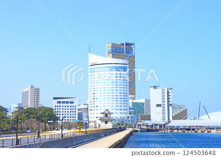 香川縣高松市太陽港高松風景 香川縣高松市太陽港高松風景 124503648