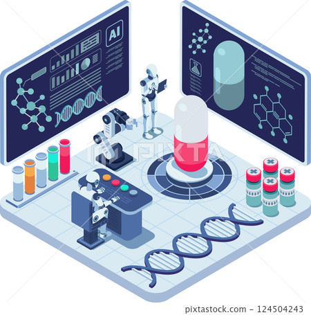 Isometric AI-Driven Laboratory for Drug Development and Biotechnology 124504243