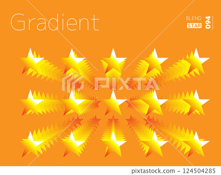 Set of gradient blend styles 094 124504285