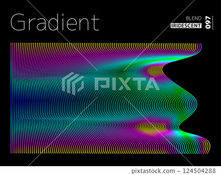 Set of gradient blend styles 097 124504288
