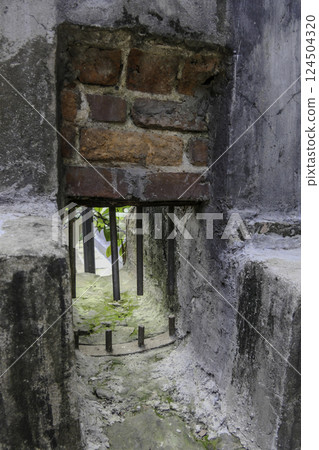 Vietnam, Hanoi, The manholes through which escapes from Hoa Lo Prison or Central House took place Vietnam, Hanoi, The manholes through which escapes from Hoa Lo Prison or Central House took place 124504320