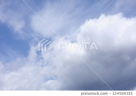 多雲天空 多雲天空 124504385