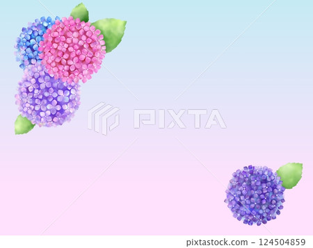 繡球花背景 I-4 124504859