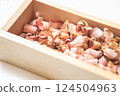 Dried bonito flakes, stock 124504963