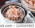 Dried bonito flakes, stock 124504965