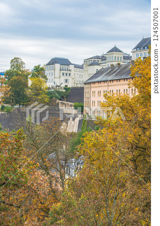 Beautiful cityscape and scenery of Luxembourg 124507001