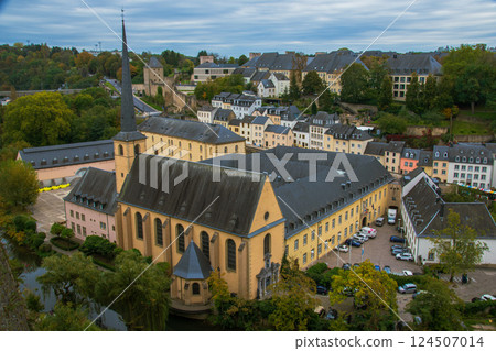 Beautiful cityscape and scenery of Luxembourg 124507014