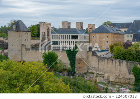 Beautiful cityscape and scenery of Luxembourg Beautiful cityscape and scenery of Luxembourg 124507018