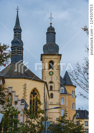 Luxembourg's World Heritage cityscape and beautiful scenery Luxembourg's World Heritage cityscape and beautiful scenery 124507053
