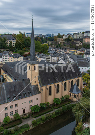Luxembourg's World Heritage cityscape and beautiful scenery Luxembourg's World Heritage cityscape and beautiful scenery 124507055