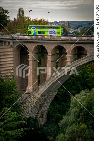 Luxembourg's World Heritage cityscape and beautiful scenery Luxembourg's World Heritage cityscape and beautiful scenery 124507093