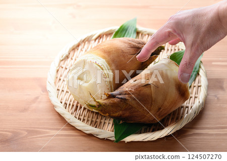 奶奶今天早上摘的竹筍 124507270