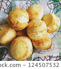 Handmade scones with the aroma of cultured butter 124507532