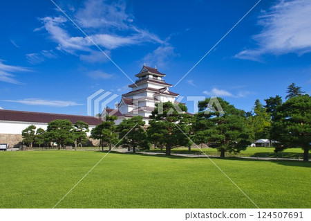 [Fukushima Prefecture] Tsuruga Castle in Summer 124507691