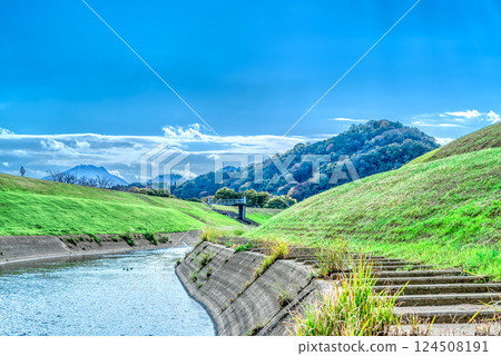 Scenery of Kannami Town, Tagata District, Shizuoka Prefecture 124508191