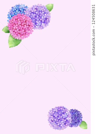 Hydrangea Background M-1 Hydrangea Background M-1 124508631