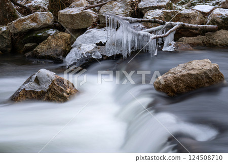 Creek, Eifel, North Rhine Westfalia, Germany 124508710
