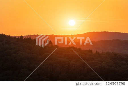 Eifel landscape, Rhineland-Palatinate, Germany 124508798
