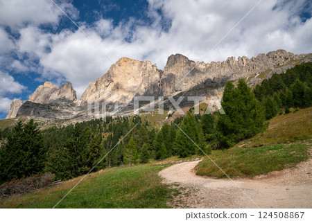 South Titol, Dolomite Alps, Italy, Europe 124508867