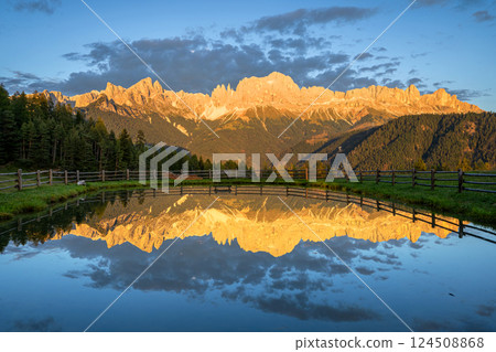South Titol, Dolomite Alps, Italy, Europe 124508868