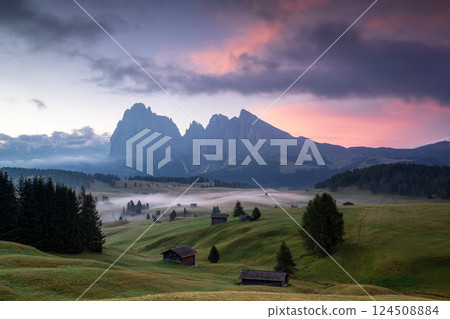 South Titol, Dolomite Alps, Italy, Europe 124508884
