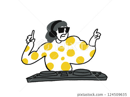 DJ senior woman 2 124509635