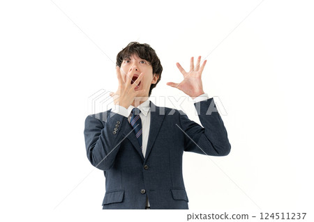 商人感到驚訝 124511237