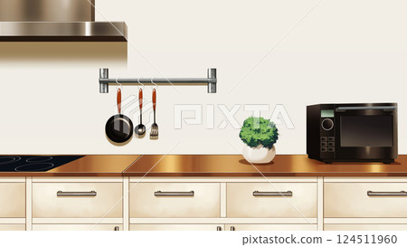 A kitchen 124511960