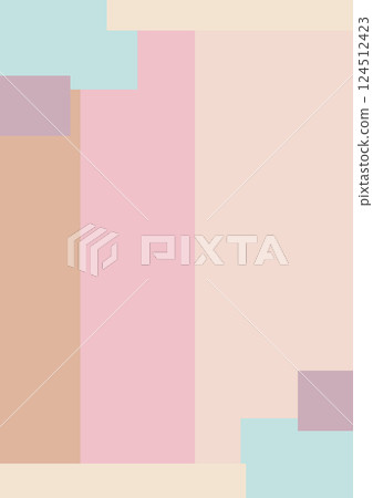 Colorful square geometric pattern background 124512423