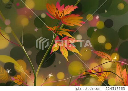 明亮的秋葉 明亮的秋葉 124512663