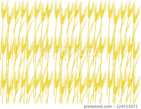 麥穗圖案 1 金色 124512671